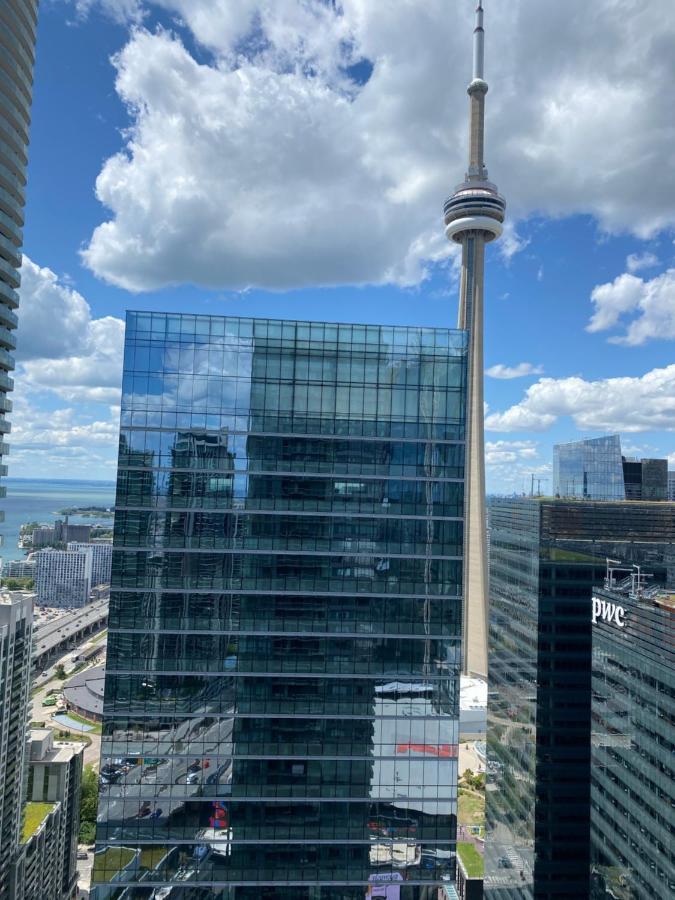 Toronto Cn Tower Maple Leaf Square Luxurious 2 Bedroom Condo מראה חיצוני תמונה